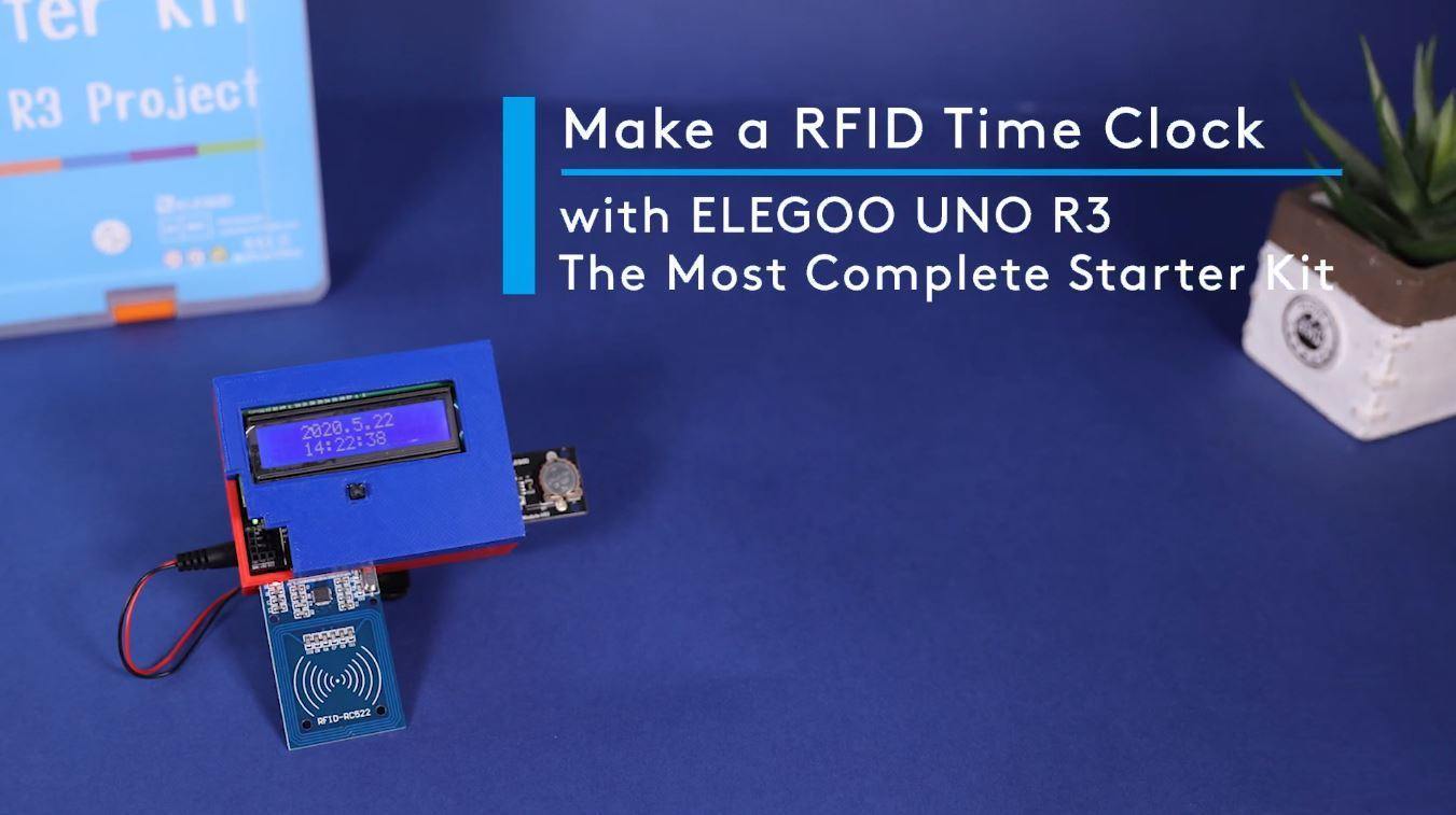 Tutorial: Arduino RFID Time Clock – ELEGOO UK