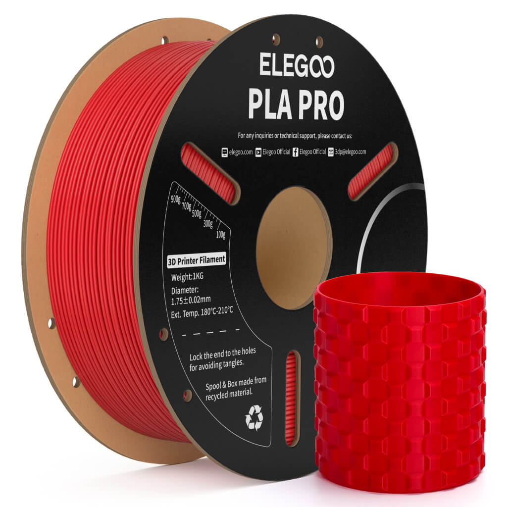 Pla Pro Elegoo PLA Pro 3D Printer Filament | 10 kg – ELEGOO UK