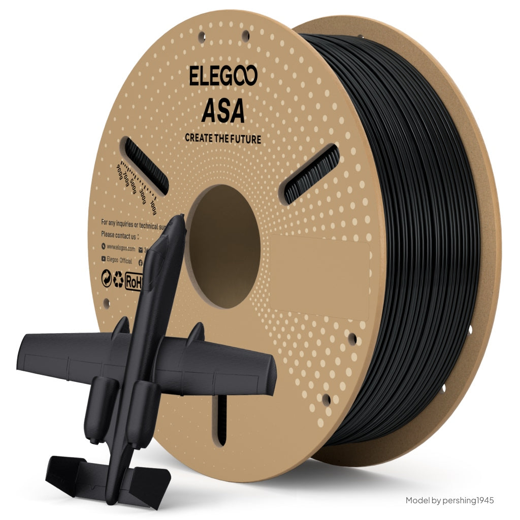 Asa Color:red ELEGOO ASA Filament 1.75mm Colored 1KG – ELEGOO UK