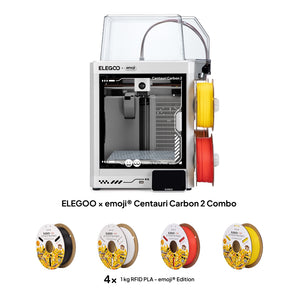 ELEGOO × emoji® Centauri Carbon 2 Combo + 4 kg PLA (RFID) emoji® Brand Edition