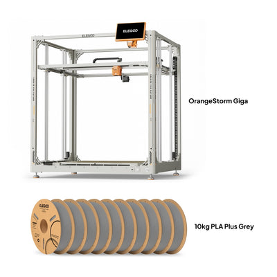 Giga + 10KG PLA Plus Filament Colored Bundle