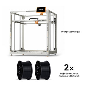 PRE-ORDER | OrangeStorm Giga + 2x5kg Rapid PLA Plus Filament Bundle