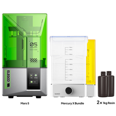 Mars 5 Starter Bundle – Mercury X & Resin