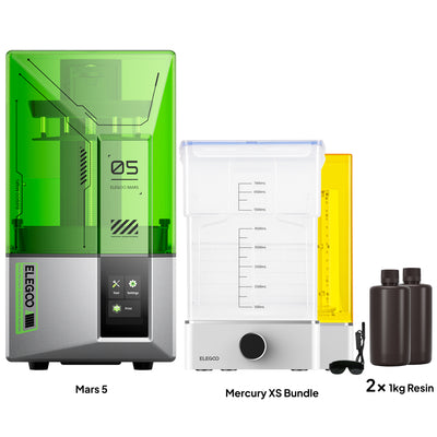 Mars 5 Pro Bundle – Mercury XS & Resin