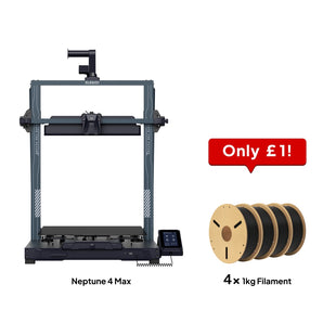 Neptune 4 Max: Get 4 kg Filament for Just £1
