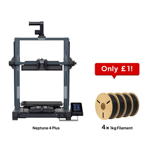 Neptune 4 Plus: Get 4 kg Filament for Just £1