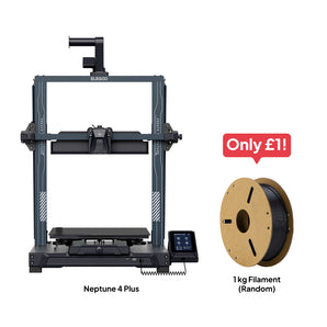 Neptune 4 Plus Bundle: Get 1 kg Filament for Just £1