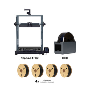 Neptune 4 Max + H1 HT + 4 kg Filament