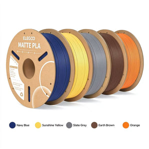 5‑Colour Mixed PLA Matte Filament Bundle