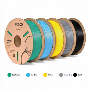 5‑Colour Mixed PLA+ Filament Bundle