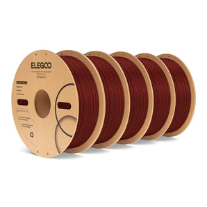 Clearance PLA Sparkle Red Filament 5 Pack | 5 For £45