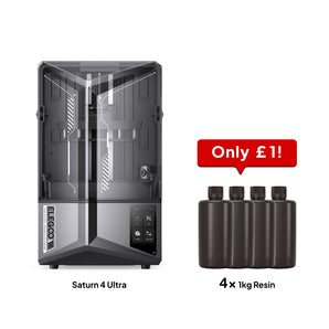 Saturn 4 Ultra: Get 4 kg Resin for Just £1