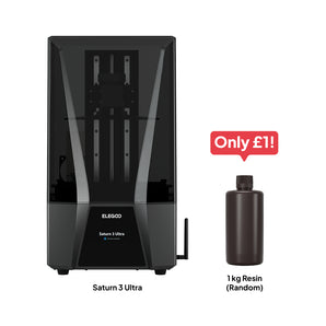 Saturn 3 Ultra Bundle: Get 1 kg Resin for Just £1