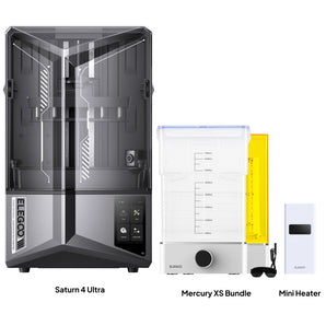 Saturn 4 Ultra Complete Bundle - Mercury XS & Mini Heater