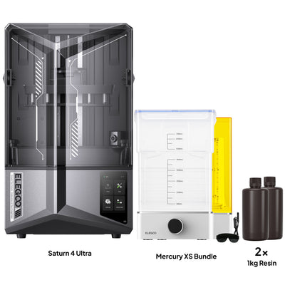 Saturn 4 Ultra Pro Bundle – Mercury XS & Resin