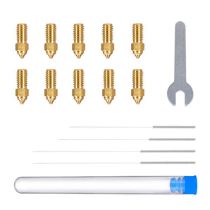 Multi-Size Brass Nozzle Kit for Neptune 4/4 Pro