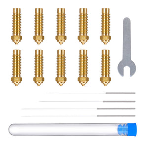 Multi-Size Brass Nozzle Kit for Neptune 4 Plus/4 Max