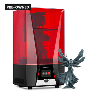 pre-owned elegoo saturn 2 resin 3d printer