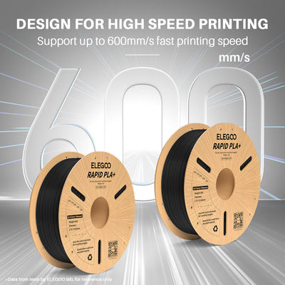 Rapid PLA Plus Filament Black 10 kg